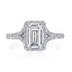 Emerald Bloom Engagement Ring