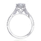Emerald Bloom Engagement Ring