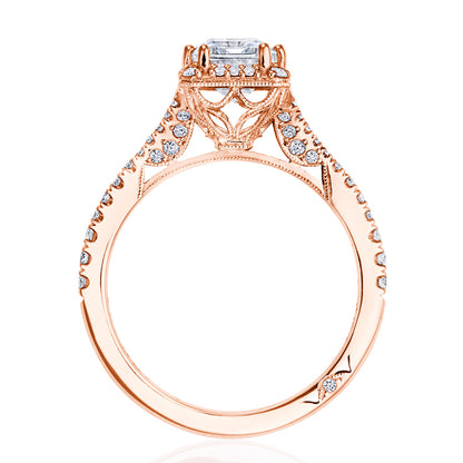 Emerald Bloom Engagement Ring