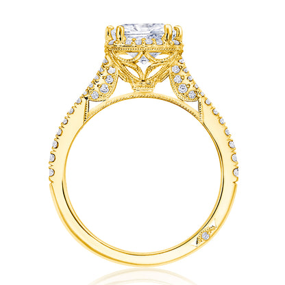 Princess Bloom Engagement Ring