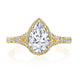 Pear Bloom Engagement Ring