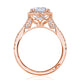 Round Bloom Engagement Ring