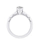 Princess Solitaire Engagement Ring