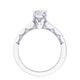 Tacori Coastal Crescent Collection Classic Engagement Ring Setting 0.06CTW