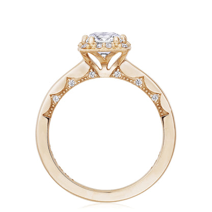 Princess Bloom Engagement Ring