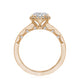 Round Bloom Engagement Ring