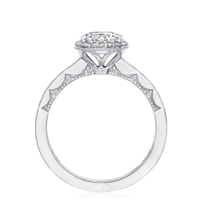 Round Bloom Engagement Ring
