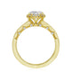 Round Bloom Engagement Ring