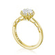 Tacori 14k Yellow Gold Coastal Crescent Collection Classic Engagement Ring Setting 0.15CTW