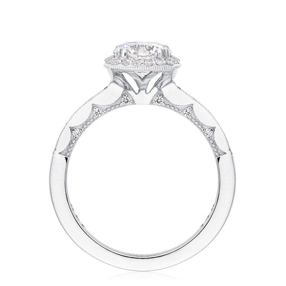 Round Bloom Engagement Ring