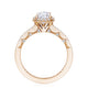 Pear Bloom Engagement Ring