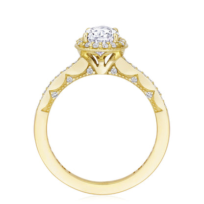 Pear Bloom Engagement Ring