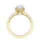 Pear Bloom Engagement Ring