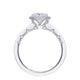 Round Bloom Engagement Ring