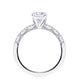 Princess Solitaire Engagement Ring
