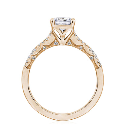 Princess Solitaire Engagement Ring