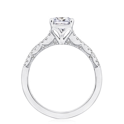 Princess Solitaire Engagement Ring