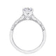 Princess Solitaire Engagement Ring