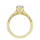 Princess Solitaire Engagement Ring