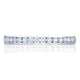 Channel Set Wedding Band
