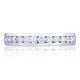 Channel Set Wedding Band