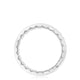 Channel Set Wedding Band