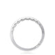 Channel Set Wedding Band