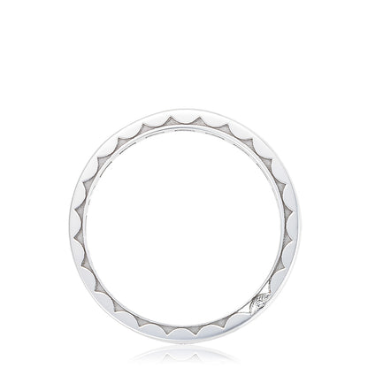 Channel Set Wedding Band