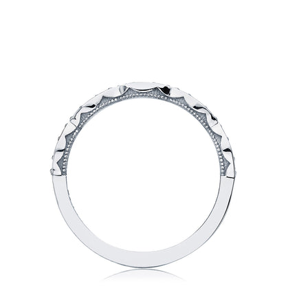 Marquise Design Wedding Band - 2.5mm