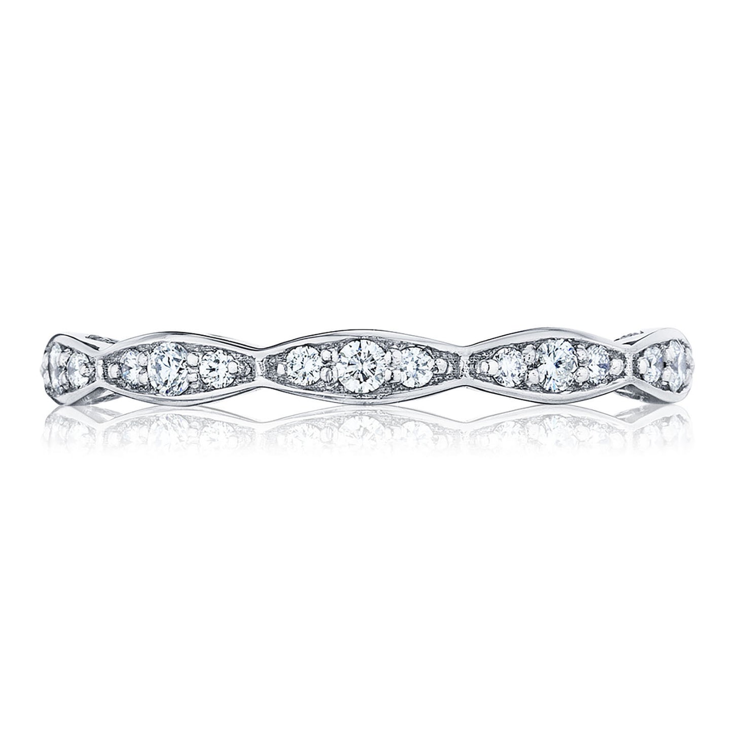 Marquise Design Wedding Band with Diamond