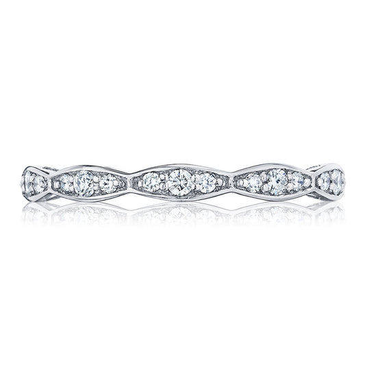 Marquise Design Wedding Band with Diamond