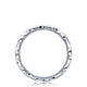 Marquise Design Wedding Band - 3mm