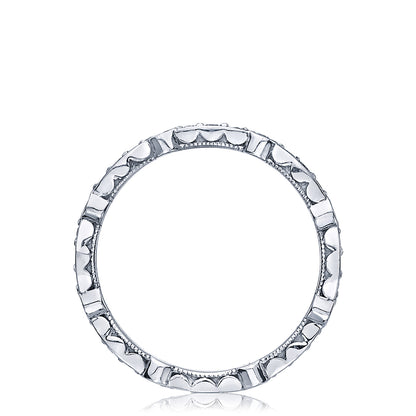 Marquise and Round Design Wedding Band