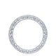 Channel Set Wedding Band
