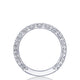 French Pavé Diamond Wedding Band - 2mm