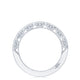Channel Set Wedding Band