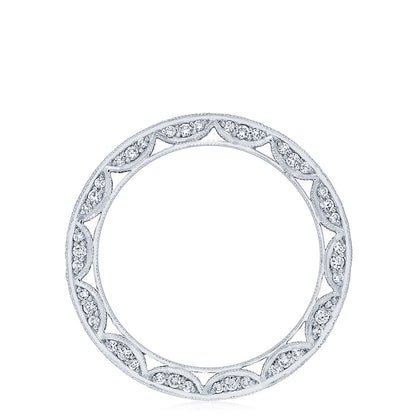 Channel Set Wedding Band