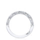 Marquise Shape Design Detail Wedding Band