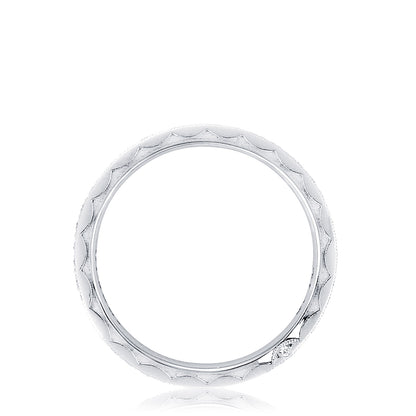 Pavé Diamond Wedding Band