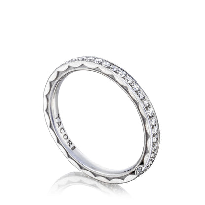 Pavé Diamond Wedding Band