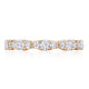 Marquise Shape Design Detail Wedding Band