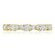 Marquise Shape Design Detail Wedding Band
