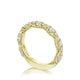 Marquise Shape Design Detail Wedding Band