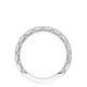 French Pavé Diamond Wedding Band
