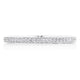 French Pavé Diamond Wedding Band