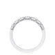 French Pavé Diamond Wedding Band
