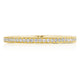 French Pavé Diamond Wedding Band