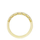 French Pavé Diamond Wedding Band