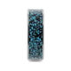 TURKUAZ Crushed Turquoise Inlay Tungsten Men's Wedding Band With Flat Polished Edges - 8mm